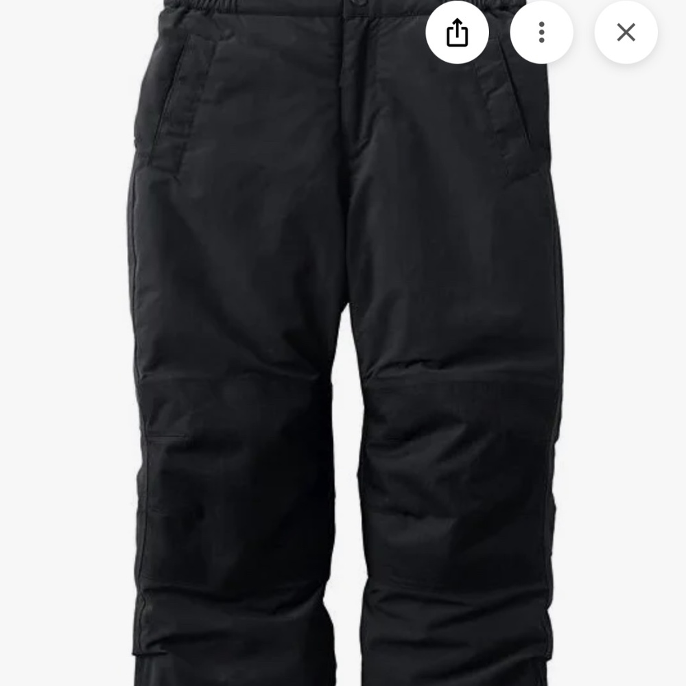 Lands End Boys Squall Waterproof Snow Pant (10)